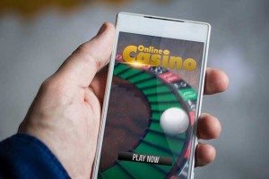 Igranje Casino igara na mobilnom uređaju